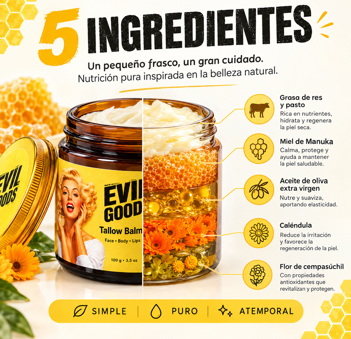 Crema Evil Goods 100gr Cuidado Piel